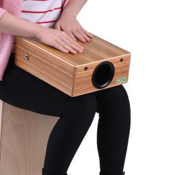 GECKO C-68Z Caixa de cajon portátil para viagem, tambor de mão, instrumento de percussão de madeira com alça, bolsa de transporte - Image 2