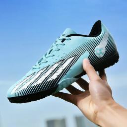 Sapatos de futebol americano futsal, botas de futebol ultra leves, tênis antiderrapante, atacado, nova qualidade, 2024 - Image 2