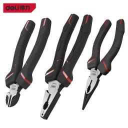 Deli-Universal Diagonal Alicadores Set, Multipurpose Nose Alicadores Agulha, Ferramentas de Hardware, Cortadores De Fio Portátil, Eletricista, 1 Pc, 3 Pcs - Image 1