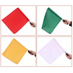 Bandeira do árbitro do futebol para a competição do atletismo, bandeira com indicador de aço, equipamento para o equipamento - Image 6