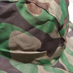1 pçs camuflagem boné de pesca aba larga viseira pára-sol caça abelha mantendo malha chapéu insetos prevenção mosquito pescoço cabeça capa - Image 5