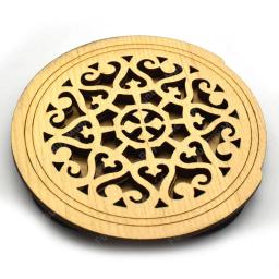 Capa de madeira Soundhole para guitarra, suporte de som, multi tipo, EQ, acústico, folk, 1pc - Image 4