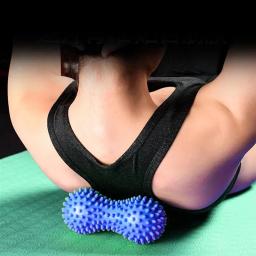 Rolo de massagem para pés, bola espetada de amendoim, bolas miofasciais, massageador para fascite plantar, mobilidade, pescoço, costas, massagem nos pés - Image 6