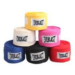 Bandagem De Boxe De Algodão, Envoltórios De Mão, Correias Esportivas, Suporte De Pulso Para Kickboxing, Muay Thai, Protetor De Mão MMA, 3 m, 5m - Image 3