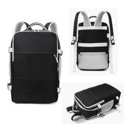 Grande capacidade mochila de viagem com sapato armazenamento, multicamadas, impermeável, seco e molhado separação, viagem, mulheres - Image 1