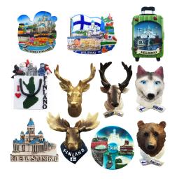 3D Europeu Frigorífico Ímãs, Turismo Lembrança, Geladeira Ímãs, Coleção Sticker, Artesanato Decoração Artigos - Image 1