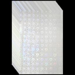 Vinil Holográfico Adesivo para Decoração, Artesanato DIY, Verlay Transparente, Laminação Janelas, Gráficos Scrapbooking, Tamanho A4, 10 Folhas - Image 5