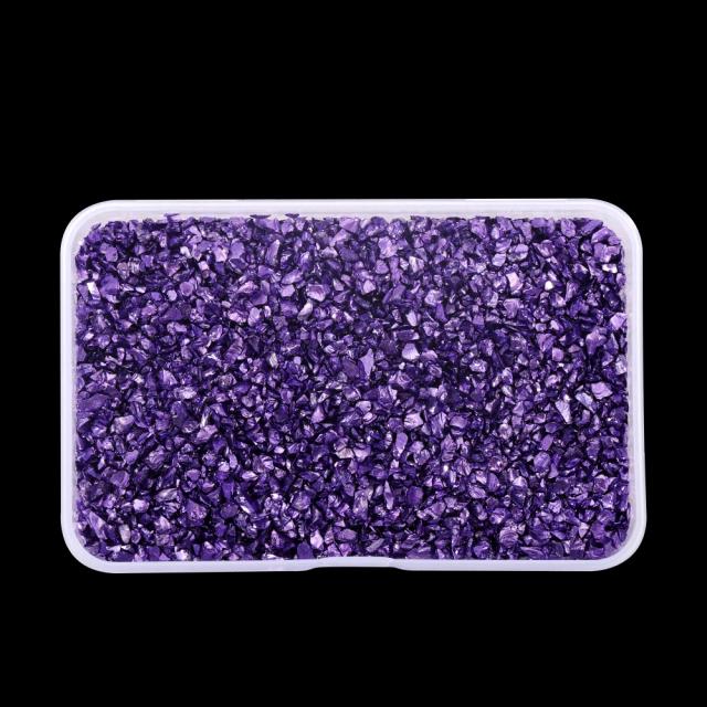 Pedras de Vidro Quebrado para Resina: Enchimentos Criativos para Artesanato DIY e Nail Art