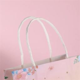 Sacos De Papel De Presente com Coroa De Borboleta e Impressão Do Castelo, sacolas para Casamento, Festa De Aniversário, Doces e Cookies Embalagens Decorações, 4PCs - Image 6