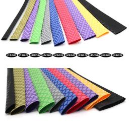 8 cores antiderrapante tubo termo retrátil vara de pesca envoltório antiderrapante alça de bicicleta isolamento proteger raquete aperto capa à prova dwaterproof água diy - Image 5
