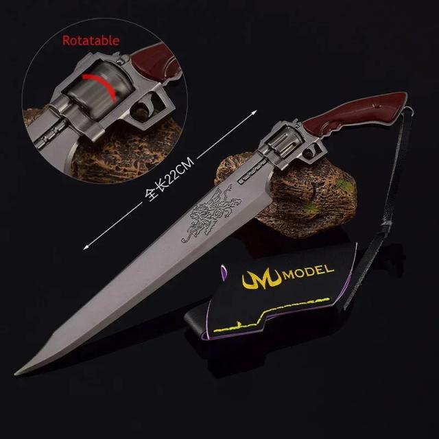 Espada de Metal Toy para Meninos 22cm - Arma de Fantasia para Cosplay e Presentes coleção