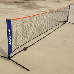Badminton Portátil Dobrável Ajustável, Equipamento Treinamento Esportivo para Crianças Adultos, Tênis Indoor Outdoor - Image 5