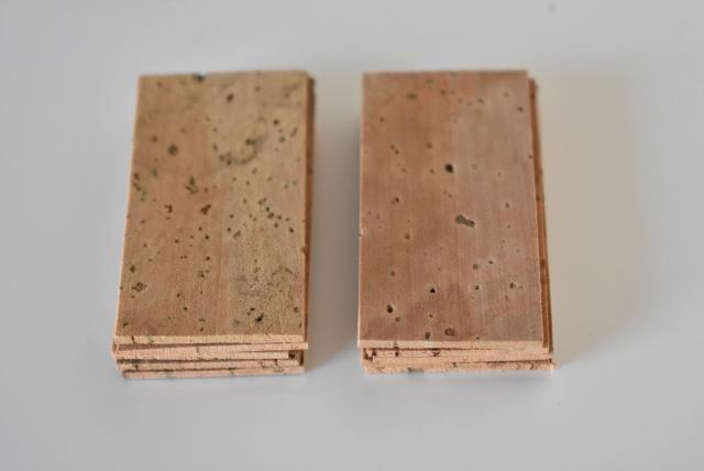 Acessórios de Cortiça para Saxofone, Clarinete e Flauta - Pacote com 10 Peças de 40mm x 20mm
