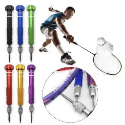 Badminton Grommet Remover, Reparação de Raquete, Cone de Cordas, Acessório de raquete, Ferramenta Universal, Suprimentos Esportivos, Novo, 2024 - Image 4