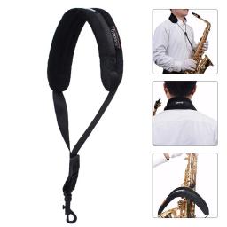 Saxofone Ajustável Cinta de Pescoço, Confortável, Respirável, Alto, Soprano, Tenor, Baixo, Clarinete, Trompa Inglesa, Fagote, Oboé, Sax - Image 1