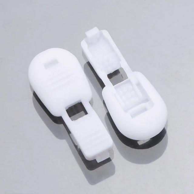 Conjunto de 10 Acessórios Coloridos em Nylon com Zíper Elástico e Clip para Cadarço de Vestuário e Saco de Corda