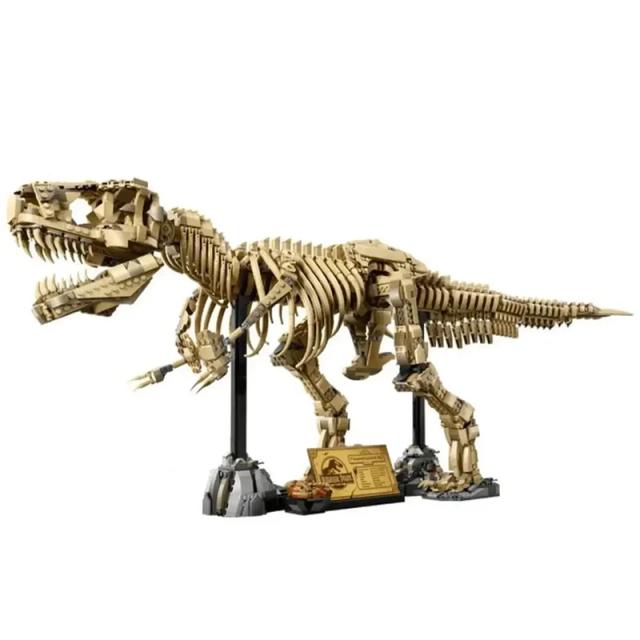 Parque Criativo Dinossauro Mundo Tiranossauro Rex Fósseis Blocos de Montar para Crianças
