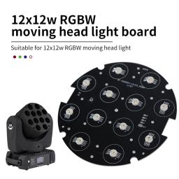 Movendo Cabeça LED Board, Iluminação De Palco, Peças De Reparo, RGBW, DMX12X12W - Image 2