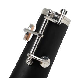 IRIN-Black Bakelite Horn Mouth para Oboé, Bell Mouth, Silver Plated Keys, Peças de reposição, Acessórios para instrumentos de sopro - Image 5