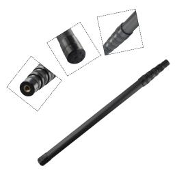 1pc nova fibra de carbono dobrável telescópica carpa pesca pouso net portátil forma peixe lidar com equipamento pesca acessórios - Image 3