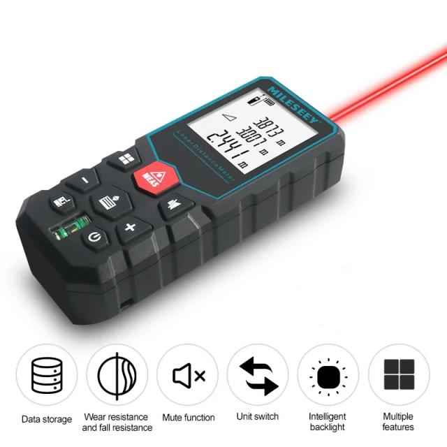 Mileseey Medidor de Distância a Laser X5 100m