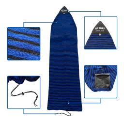 Prancha de surf Sock Covers para Surf Board, Elastic Stretch Surfboard Bag, Cove protetora de armazenamento, Short Board Cover Sock - Image 5