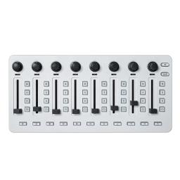 M-VAVE-Mixer controlador MIDI sem fio, Mixing Console, 8 Encoder Software Control, teclado MIDI para Windows, Mac, iOS, Android - Image 1