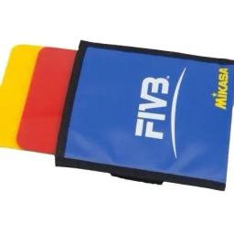 Mikasa-cartão vermelho e amarelo para o voleibol, basquetebol, equipamento do fósforo do treinamento do futebol, cartões do fósforo - Image 4