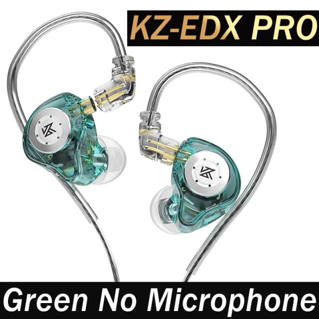 Fone de Ouvido KZ-EDX Pro com Cancelamento de Ruído e Som HiFi - Ideal para Esporte e Audição de Alta Qualidade