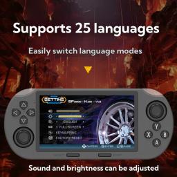 SF3000 Retro Console de videogame portátil Sistema Linux 4.5 Polegada 854*480 Tela IPS 3000mAh Jogos de reprodutor de vídeo de bolso portátil - Image 4