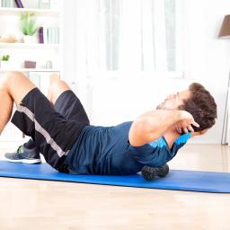 Bola de fitness de alta densidade epp bola de massagem de amendoim leve volta pescoço pé mobilidade bola tecido profundo liberação miofascial - Image 6
