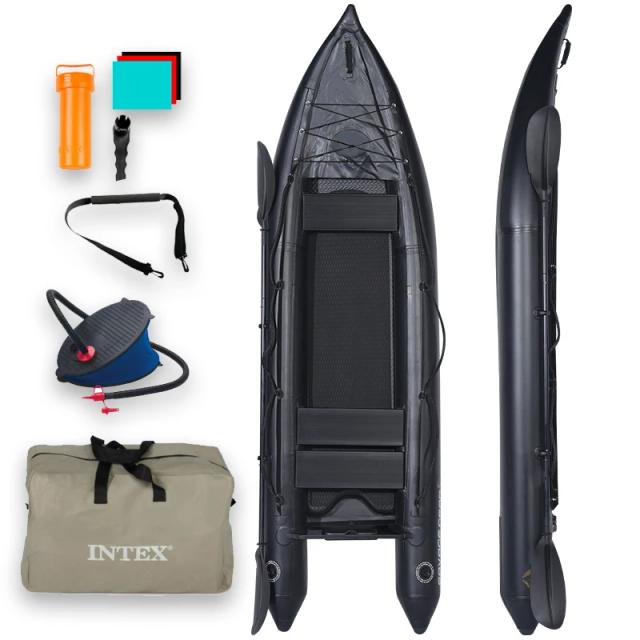 Rancoo Sports Barco Inflável de Pesca PVC 1-2 Pessoas