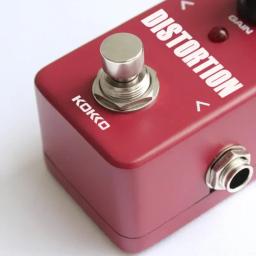 Kokko distorção efeito de guitarra elétrica peda FCP-2 mini pedal efeito de conexão de distorção de dois estágios acessórios de guitarra elétrica - Image 4