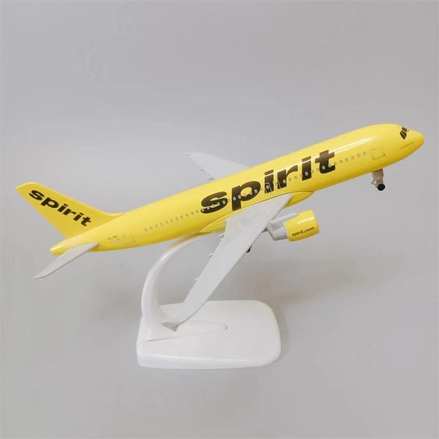 Modelo de Avião Airbus A320 United Airlines 20cm Diecast Metal