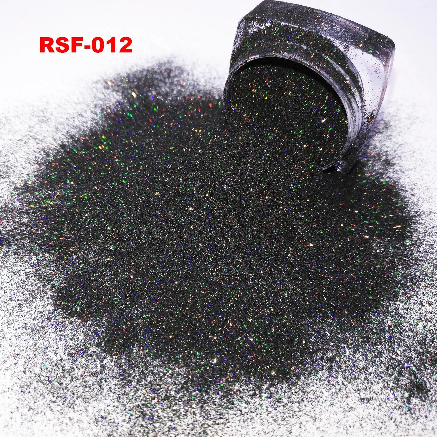 Pó Glitter Fino para Nail Art, Ultra-fino, Brilhante, PET, Resistente a Solventes, Laser Holográfico, Impressão Polonesa, Aerógrafo, 12 Cores, 0,2mm - Image 1