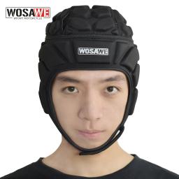 WOSAWE Motocicleta Capacete De Rugby Capacete Acochoado Headgear Futebol Scrum Cap Capacete de Proteção Cabeça Macia Para Juventude Adulto - Image 1