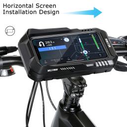 SELVAGEM-Saco De Bicicleta Rainproof, Hard Touch Screen Case, Suporte Do Telefone, Equipamento De Equitação Acessórios - Image 4
