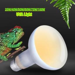 Réptil UVA + UVB Lâmpada, 25W, 40W, 50W, 60W, 75W, 100W, Calor, Luz do dia, Tartaruga, Lagarto, Terrário, Controlador de temperatura, Pet - Image 2