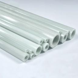 4pcs Tubo De Fibra De Vidro Branco Tubo De Fibra De Vidro 3mm-14mm Tubo De Aço De Vidro Rod Oco Comprimento 500mm - Image 2