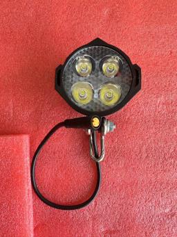 Bicicleta elétrica LED Kit Farol, Ebike dianteiro e traseiro com chifre, Mountain Bike Acessórios, luzes de bicicleta, 36V, 48V - Image 3