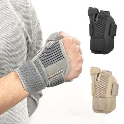 Bandagem de suporte de pulso para esportes Polegar Brace Wraps Túnel do Carpo Pulseira de entorse tendinite artrite Protetor de mão ginásio 1pc - Image 2
