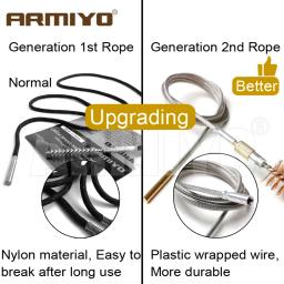 Armiyo-Bore Equipamento De Limpeza, Linha Escova Bronze, Kit De Caça,. 17Cal,. 22Cal, 7,62 milímetros, 9 milímetros, 12GA, 22lr, 22lr, 5-40, 8-32, 5/16 "-26T - Image 3