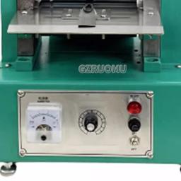 Máquina de corte manual do couro, elétrica, ajustável, laminador, laminador, puxando, ofício de couro - Image 4