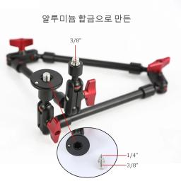 Suporte Para Câmera De Parede Gopro, Suporte Do Smartphone, Tablet De Estúdio, Clipe De Computador, Braço Mágico, 32" - Image 6