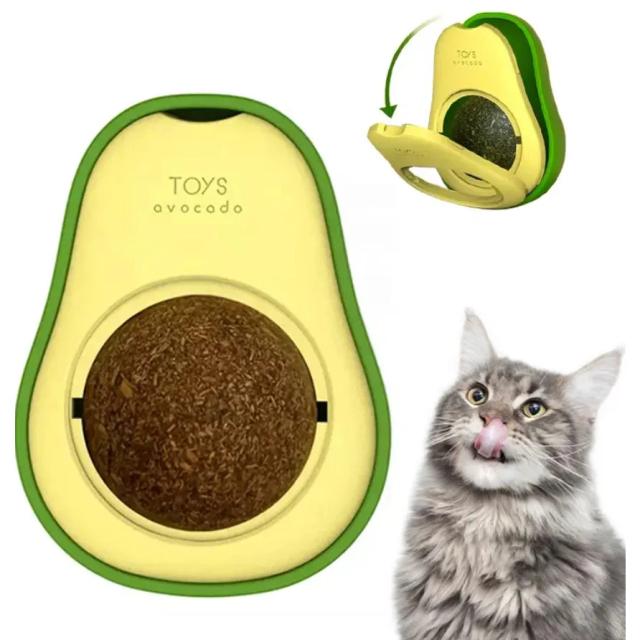Brinquedo de Gato Abacate com Catnip: Diversão e Estímulo Natural para Seu Pet