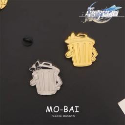 Honkai-Star Rail Peerless Trash Can, Periféricos de Jogo, Design Criativo, Decoração Mochila, Interesse Coleção, Presente de Aniversário - Image 2