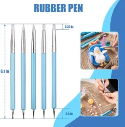 Conjunto De Ferramentas De Escultura De Argila, canetas De Ponta De Silicone, ferramentas De Escultura De Cerâmica, ponto De Cerâmica, caneta De Bola - Image 4