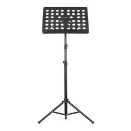 Flanger-dobrável partitura partitura tripé stand titular, suporte de liga de alumínio, saco resistente à água para violino, piano, guitarra - Image 4