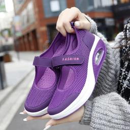 Tênis de balanço leve das mulheres de marcas famosas tênis de corrida mulher esporte sapatos esportivos tênis cestas teni 0118 - Image 4