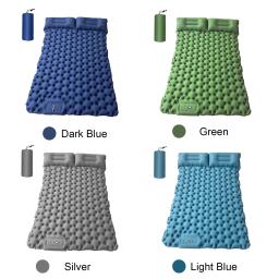 Acampamento ao ar livre colchão inflável duplo cama de dormir ao ar livre almofada de viagem dobrável ultraleve almofada mat moistureproof - Image 1